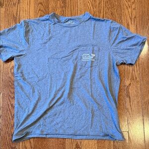 Vineyard Vines Heather Blue Short Sleeve Tee